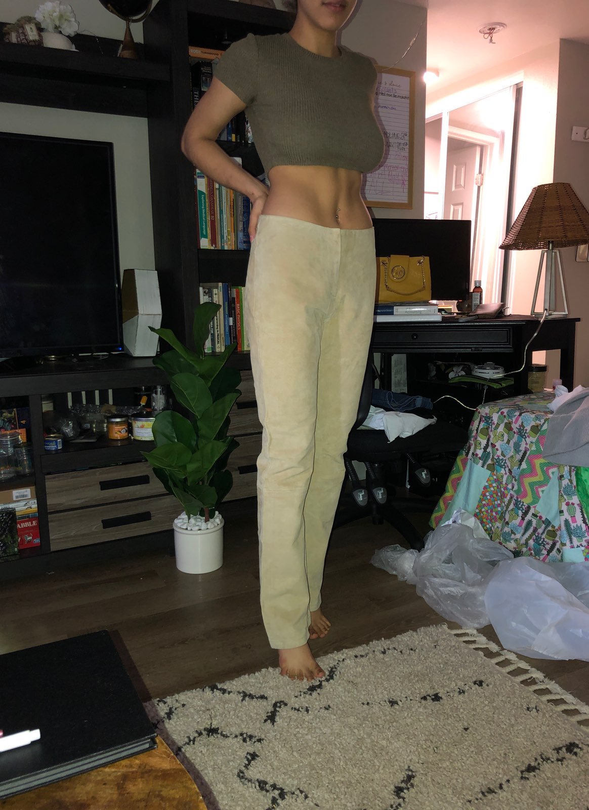 leather pants