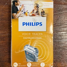 Philips DVT4100 VoiceTracer Digital Voice Recorder