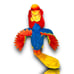 FurReal Friends ROCKATOO Show Bird Interactive Talking Plush Parrot Animatronic