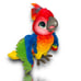 FurReal Friends ROCKATOO Show Bird Interactive Talking Plush Parrot Animatronic