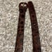 Saks Fifth Avenue Italy genuine Caiman crocodile belt