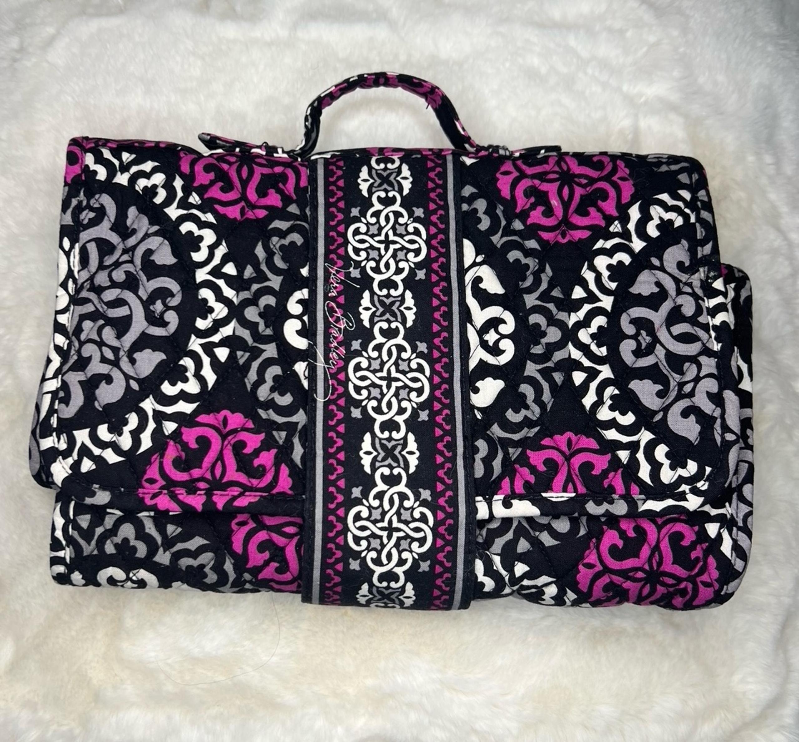 Vera Bradley Black and Pink Baby Changing Pad