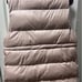 Bala oversized padded vest puffer with drawstrings stand collar
