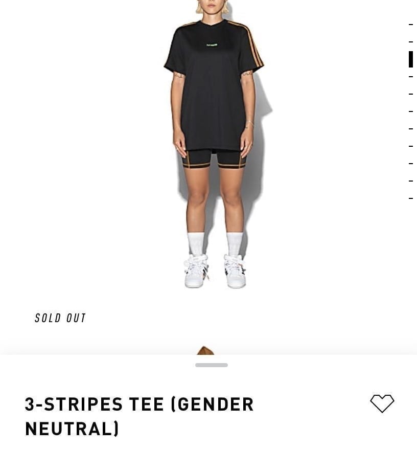 Adidas x Ivy Park 3-Stripes Tee - XS