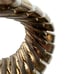 VTG 1960s Monet Expansion Bracelet Accordion Style Segmented White Lucite
