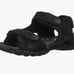 Nunn Bush Men's Rio Bravo Three Strap Outdoor Sport River Sandal - 9M - Black