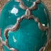 Vintage Green Terracotta Moroccan Vase
