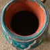 Vintage Green Terracotta Moroccan Vase