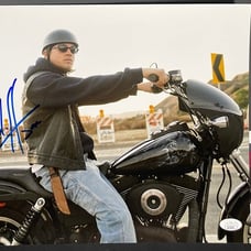 Charlie Hunnam Signed Sons Of Anarchy Jax 11x14 Photo H Autograph SOA JSA COA