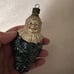 Old German Blown Mercury Glass Christmas Ornament Smiling Happy Clown My Darling