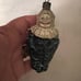 Old German Blown Mercury Glass Christmas Ornament Smiling Happy Clown My Darling