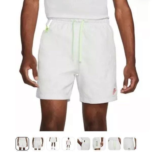 Nike Sportswear Woven Festival Flow White Shorts