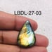 Labradorite Pear Shape Cabochon-LBDL-27-03