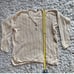 Vintage Oversized Knit 3 Button Sweater