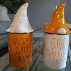 Rae Dunn Gnome Candles