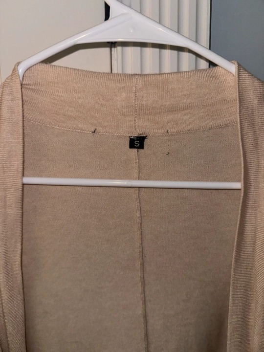 Beige cardigan