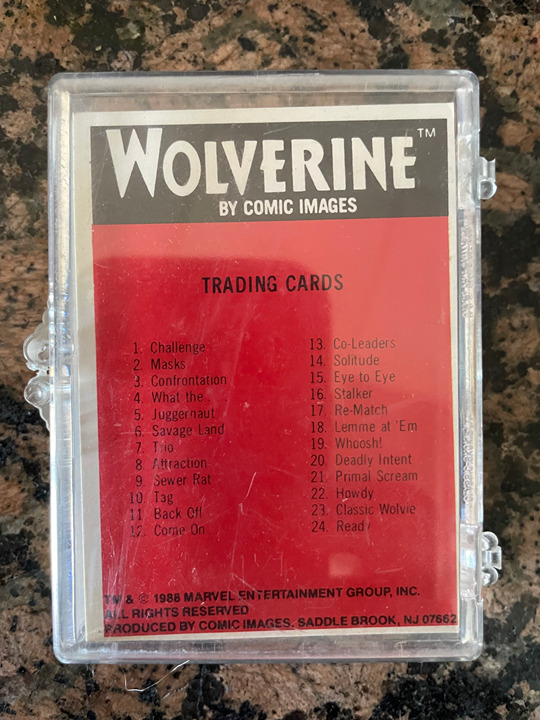 WOLVERINE by Comic Images # 1-50 Complete Set