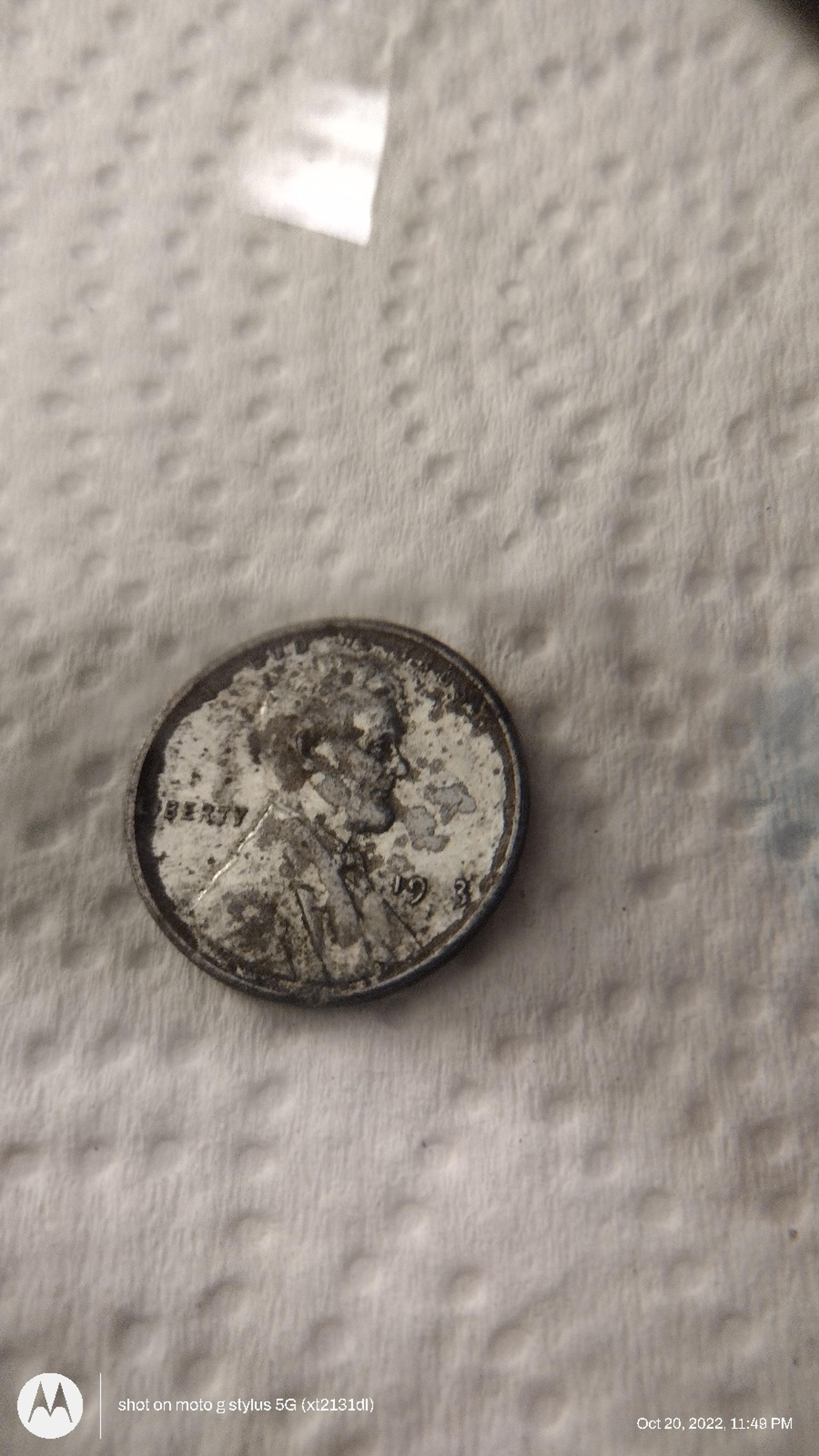 A 1043 Steel Penny and it has a error in it. The number 4 is missing it is calle