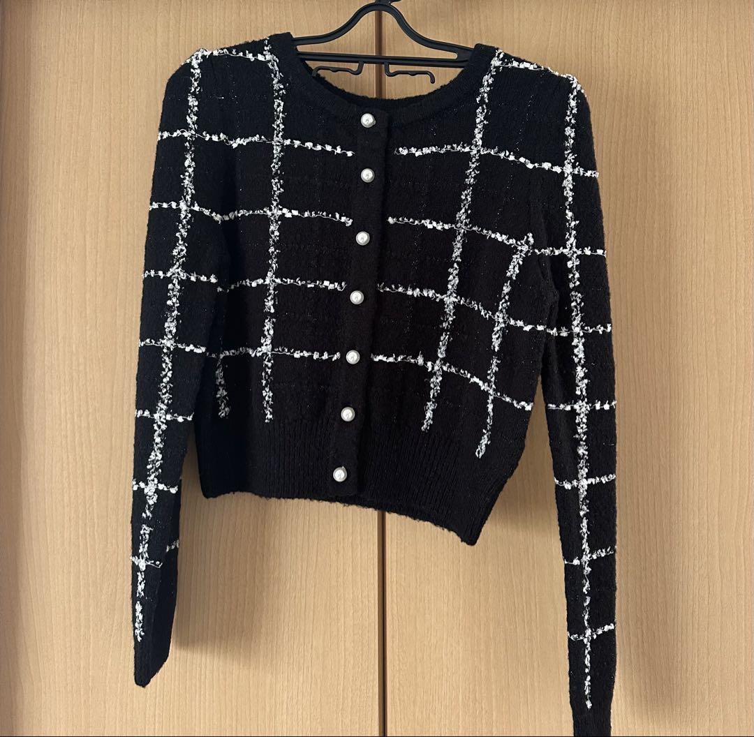 【数々のアワードを受賞】 herlipto Bouncy Check Knit Pullover トップス