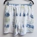 Michael Stars Fiji Wash Sky Combo Tie Dye Reggie Cut Off Shorts NWT Size Small