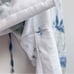 Michael Stars Fiji Wash Sky Combo Tie Dye Reggie Cut Off Shorts NWT Size Small