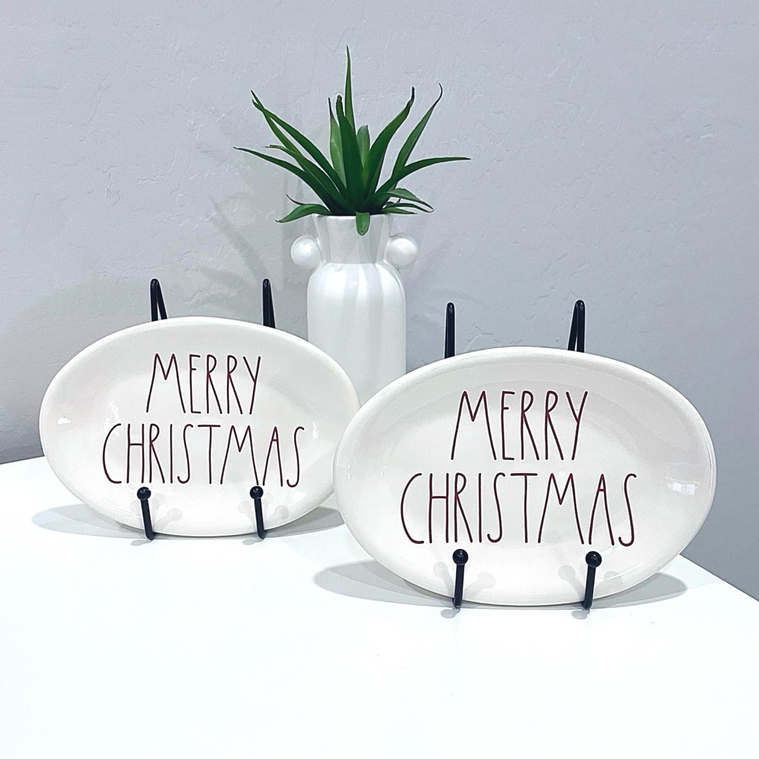 Rae Dunn “Merry Christmas” appetizer Plates✨