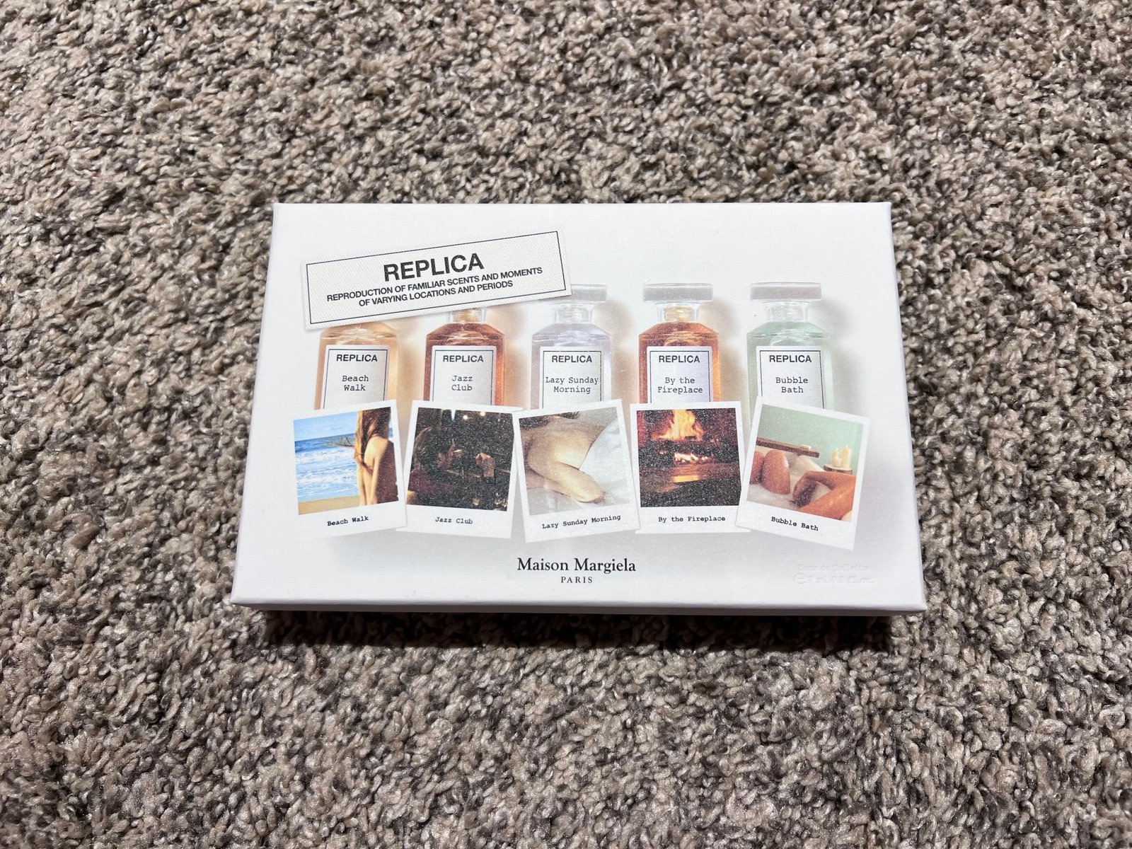 NEW Maison Margiela ‘REPLICA' 5 Piece Mini Coffret Set