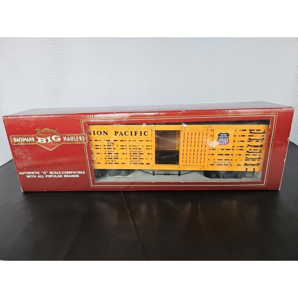 Bachmann Big Haulers 98101 Union Pacific Stock Car G Scale New in Box N.O.S.