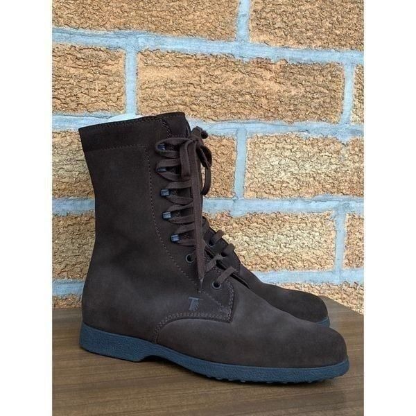 Tods lace up boots size 8.5