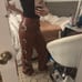 NastyGal belt buckle leather pants