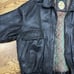 Members Only - 1961 Quality Leather Bomber Jacket - Made In Italy - Size Large