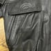 Members Only - 1961 Quality Leather Bomber Jacket - Made In Italy - Size Large