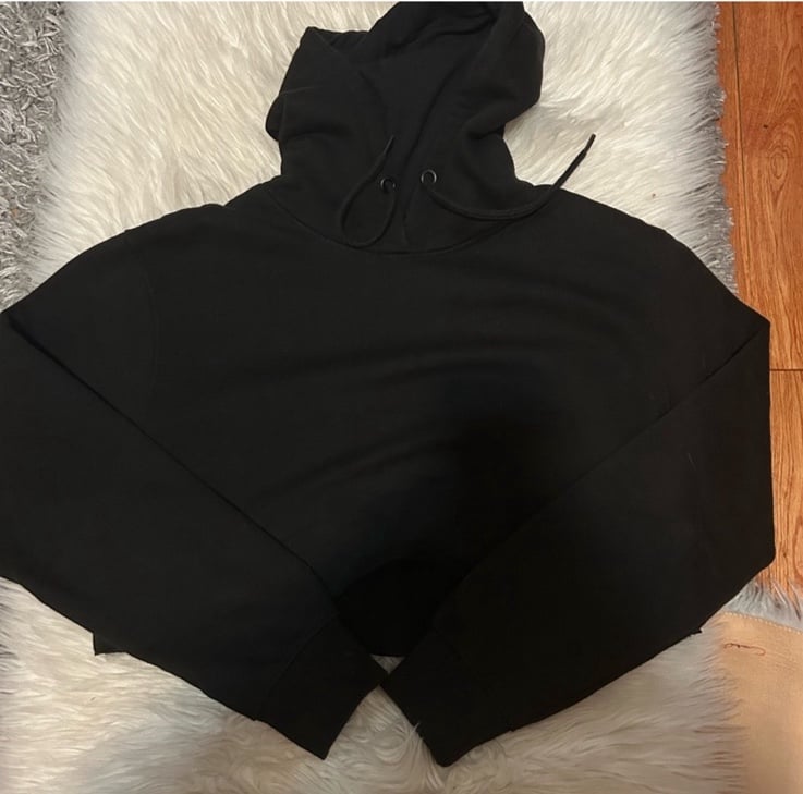Black hoodie