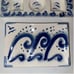 Korean Dipping Sauce Dish And PlateCeramic Wasabi Soy Blue White Ocean Theme Set