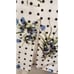 ASOS Design Asymmetrical Shoulder Floral Polka Dot dress Size US 8 NWT