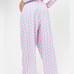 NWT 2 piece set Frankies Bikinis Terry Cardigan & Low Rise Pants in Sister Swirl