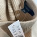 J crew cotton cashmere blend halter sweater tank Nwt XXL tan beige