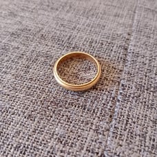 Vintage Bristol 14k Yellow Gold Ring Band Sz 8.5