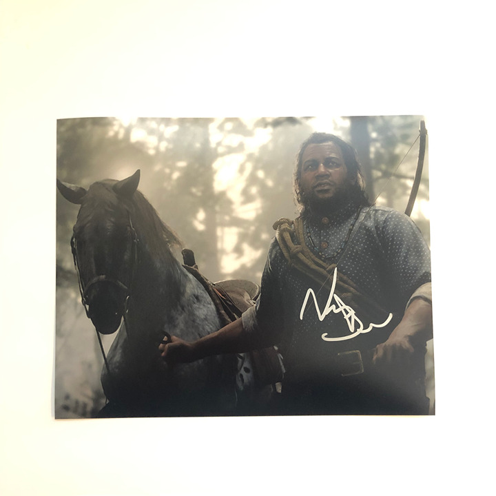 Noshir Dalal Signed Autographed Red Dead Redemption 2 Charles 8x10 Photo