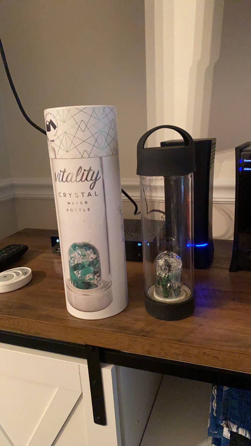 Vitality Crystal Water Bottle