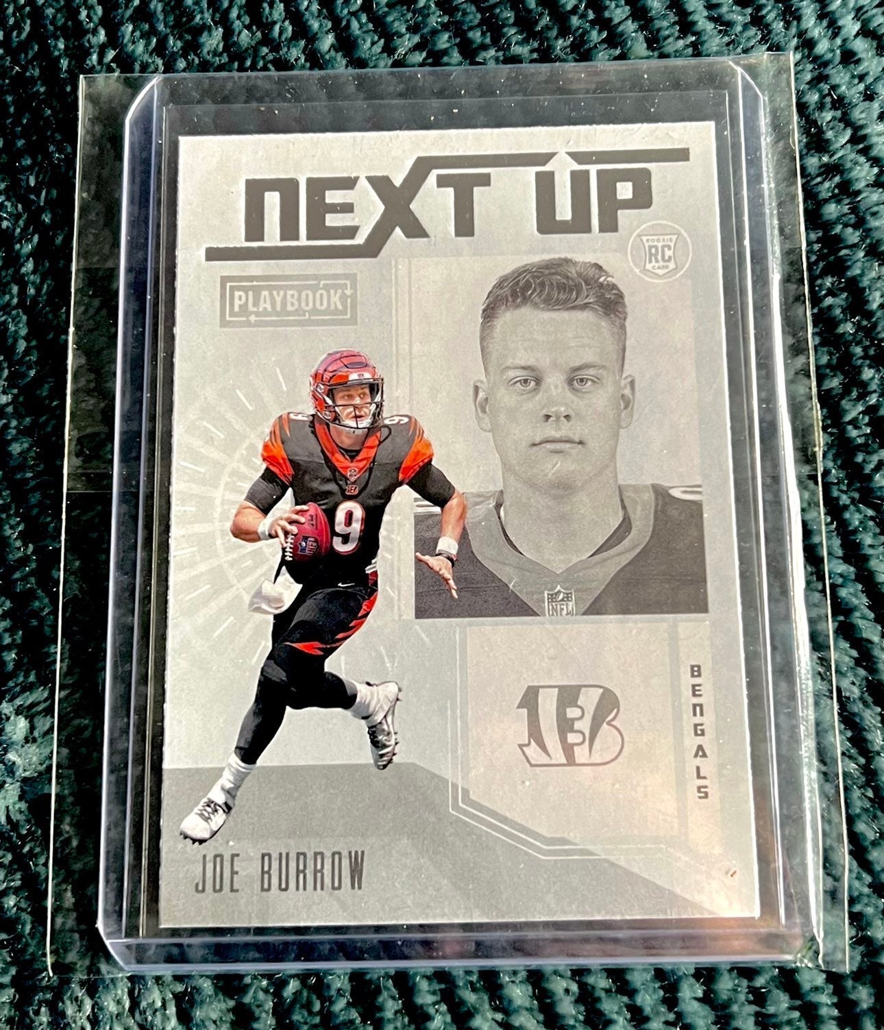 Joe Burrow Panini Playbook Rookie Low Pop