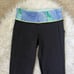 {Lululemon} Pace Rival Crop Leggings with Energy Bra in Wind Chill White Lullaby