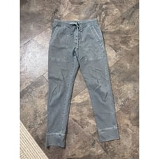 Standard James Peter Button Fly Elastic Waist Gray Women 0 XS Jogger