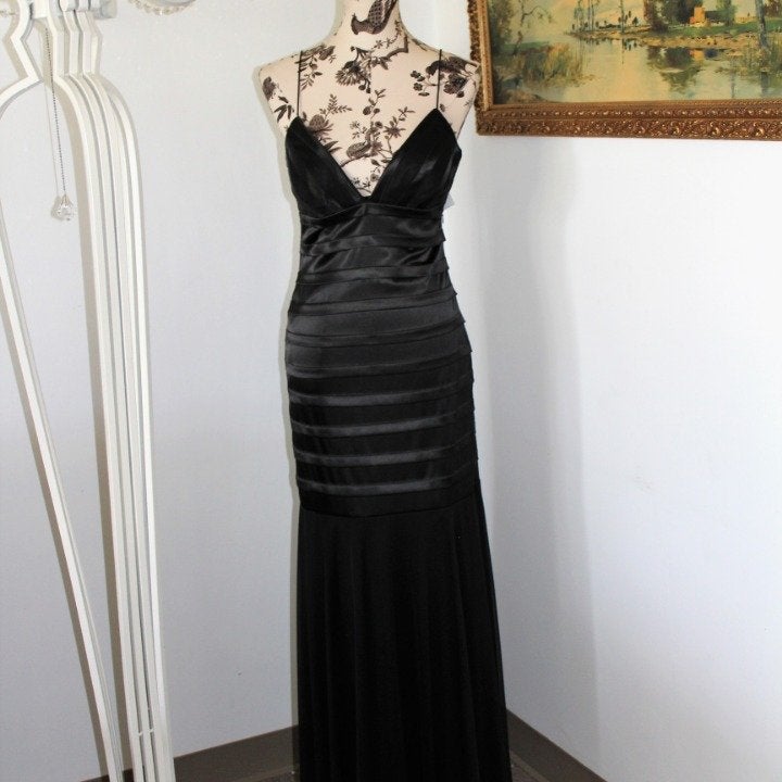 Blondie Nites Black Formal Dress Size 5