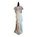 Adrianna Papell Cap-Sleeve Illusion Lace Gown Size 14