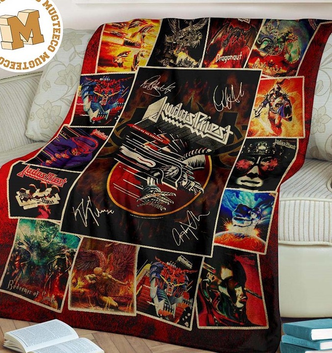 Judas Priest Fleece Blanket Rock b