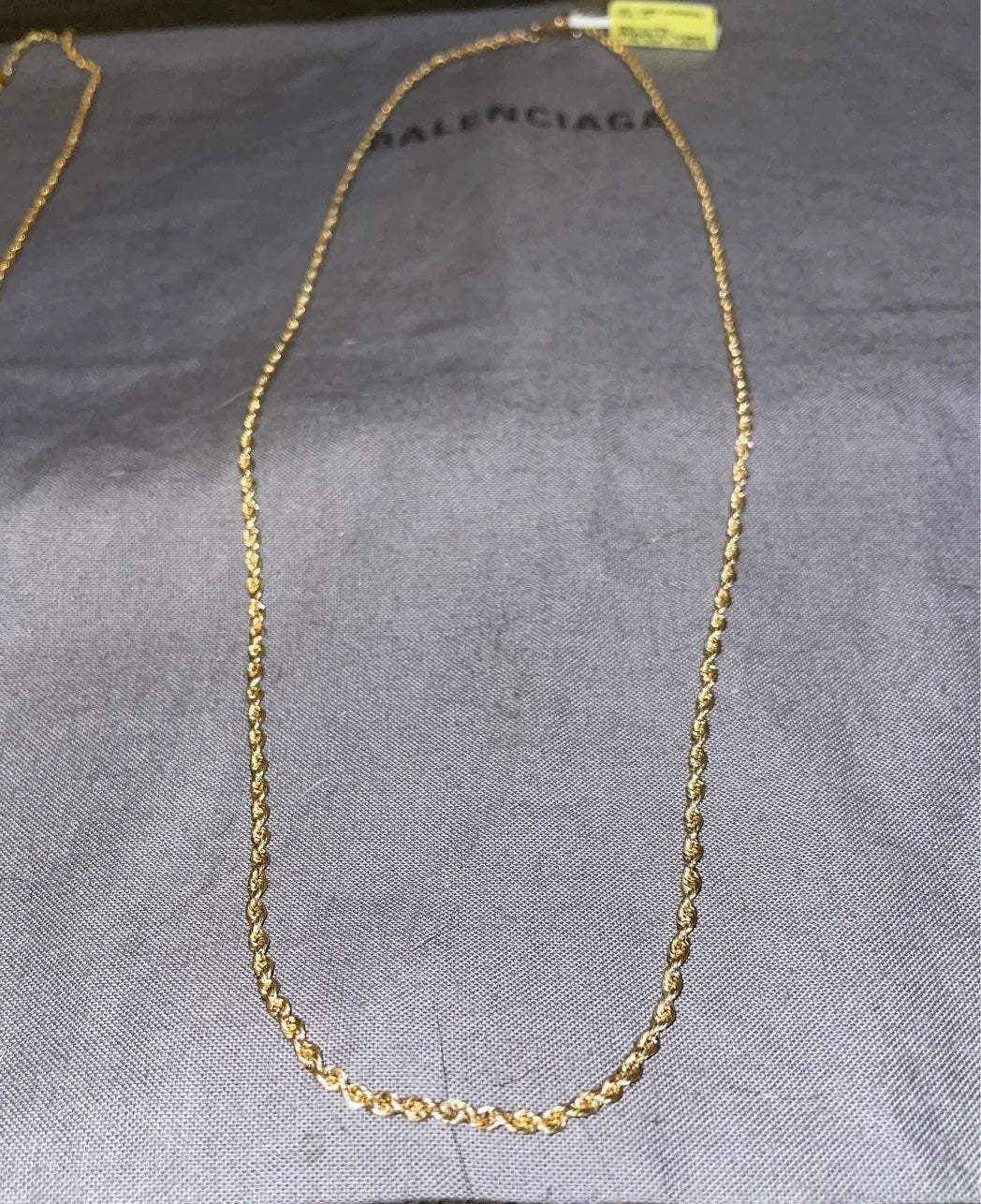 BRAND NEW 14k yellow gold rope chain 24inches