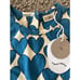 Carlijnq Blue Heart Dress - Size 3/4