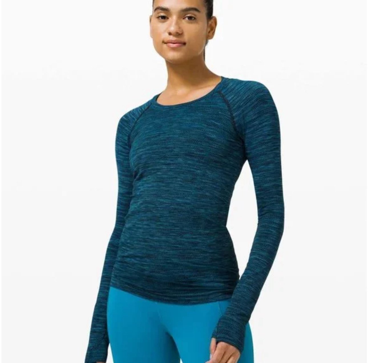 Lululemon Swiftly Tech Long Sleeve 2.0 - Turquoise