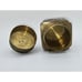 Antique Chinese Brass Enameled Tea Canister